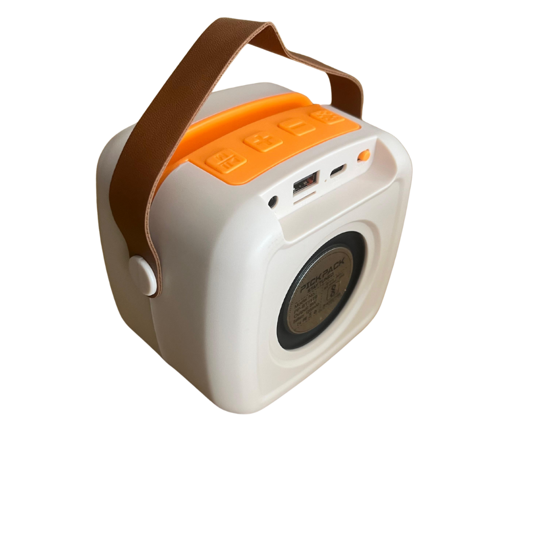Bluetooth Speaker with RGB Light & Mobile Stand
