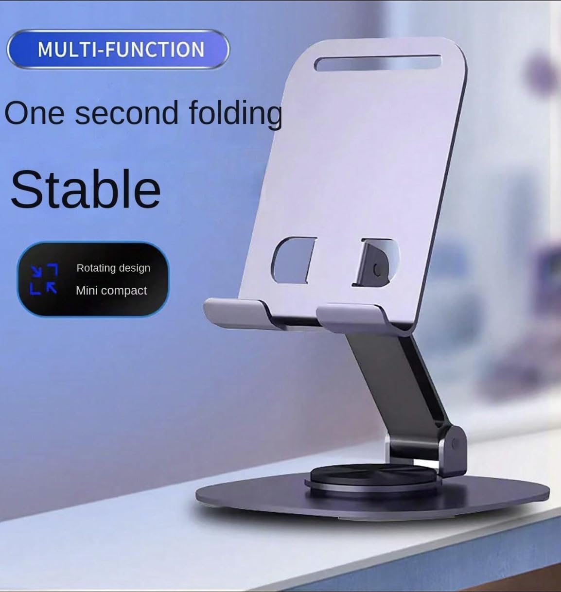Dekoq Heavy Metal 360° Mobile Desktop Stand For All Smart Phones At Affordable Price Mobile Holder