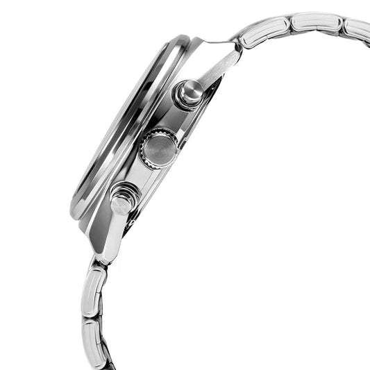 Classic Fashion Watches Large Dial Analogue Quartz Watch Elegant Gift for Men Watches Quartz Stainless Steel Strap for Men's