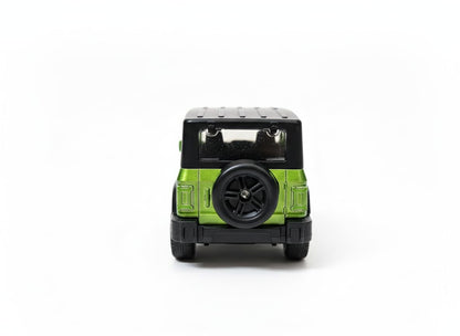 Adofi 1:36 Scale DieCast Metal Pull-Back Action Openable Doors 4x4 Thar/Jeep Premium Car Toy with Lights and Music for Kids Realistic Miniature Model Gift 2+yrs Girls Boys