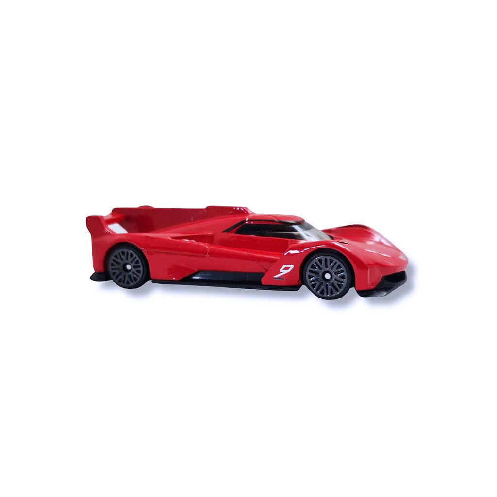 Hot Wheels Cadillac Project GTP Hypercar Exotics Ages 3 Years and Up 99/250 (Red)
