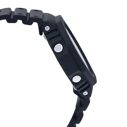 Black Analog-Digital Dial Black Resin Strap Men's Watch Shock and 200M Water Resistant