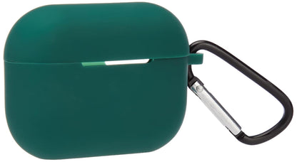 Dekoq Apple AirPods Pro, TWS Soft Silicone Pouch with Hook, 360 Degree Full Shock-Absorbing Protection (Green) (Cover Only)