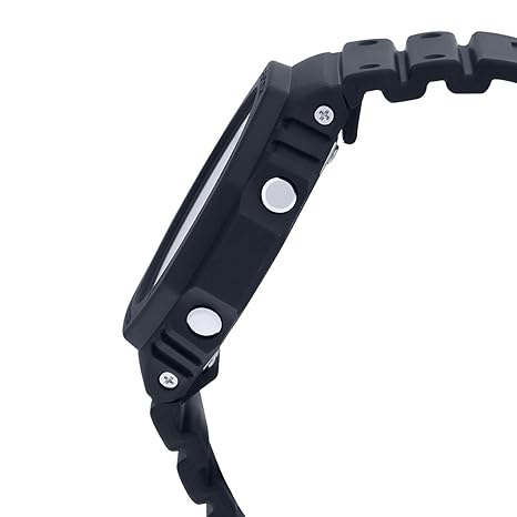 Black Analog-Digital Dial Black Resin Strap Men's Watch Shock and 200M Water Resistant