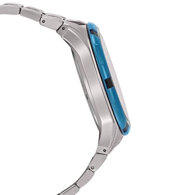 Casio Edifice EF-539D-1A2VDF Analog Black Dial Men Watch Silver Metal Strap (ED462)