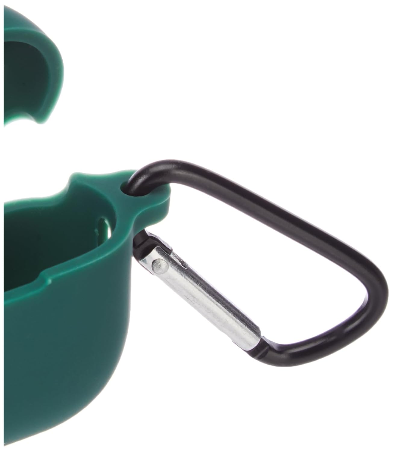 Dekoq Apple AirPods Pro, TWS Soft Silicone Pouch with Hook, 360 Degree Full Shock-Absorbing Protection (Green) (Cover Only)