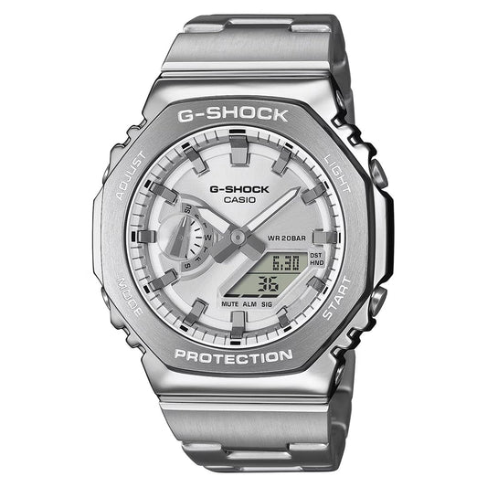 Analog-Digital Silver Dial Men, Analog Round Dial Men's Watch Chronograph Dial Men's Watch