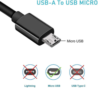 Dekoq Micro Usb Cable For Samsung, Redmi, Oppo, Vivo, Nokia, Microsoft, Latest Android Smartphones (color as per availability)