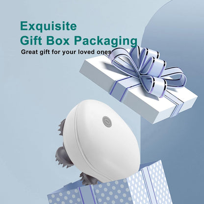 Ample Wings Head Massager For Scalp | Rechargeable Electric Scalp Massager For Hair Growth | 96 Silicon Kneading Points With Detachable Heads | 1 YEAR WARRANTY | MULTICOLOUR