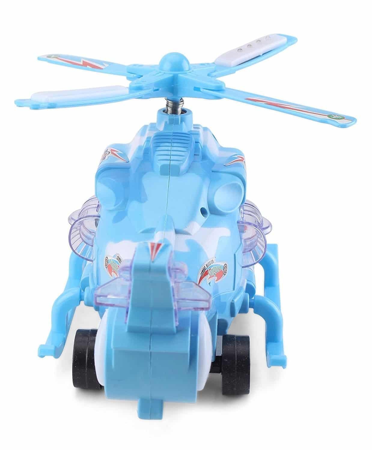 Musical Force Helicopter Toy, Bump and Go Action, Lights and Music