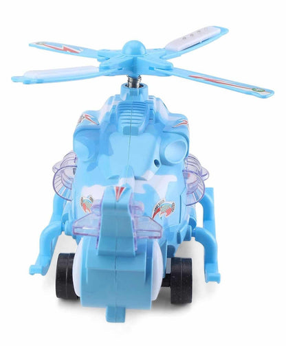 Musical Force Helicopter Toy, Bump and Go Action, Lights and Music