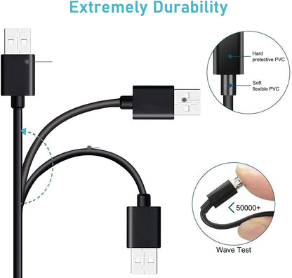 Dekoq Micro Usb Cable For Samsung, Redmi, Oppo, Vivo, Nokia, Microsoft, Latest Android Smartphones (color as per availability)