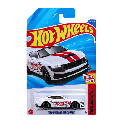 Hot Wheels Ford Mustang Dark House Then and Now Ages 3 Years and Up 219/250 (White)