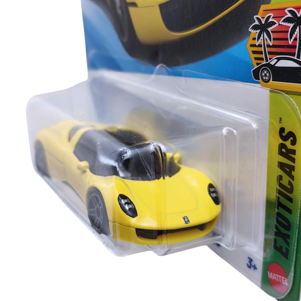 Hot Wheels Gordon Murray Automotive T.33 Exoticars Ages 3 and Up 3/250 (Yellow)