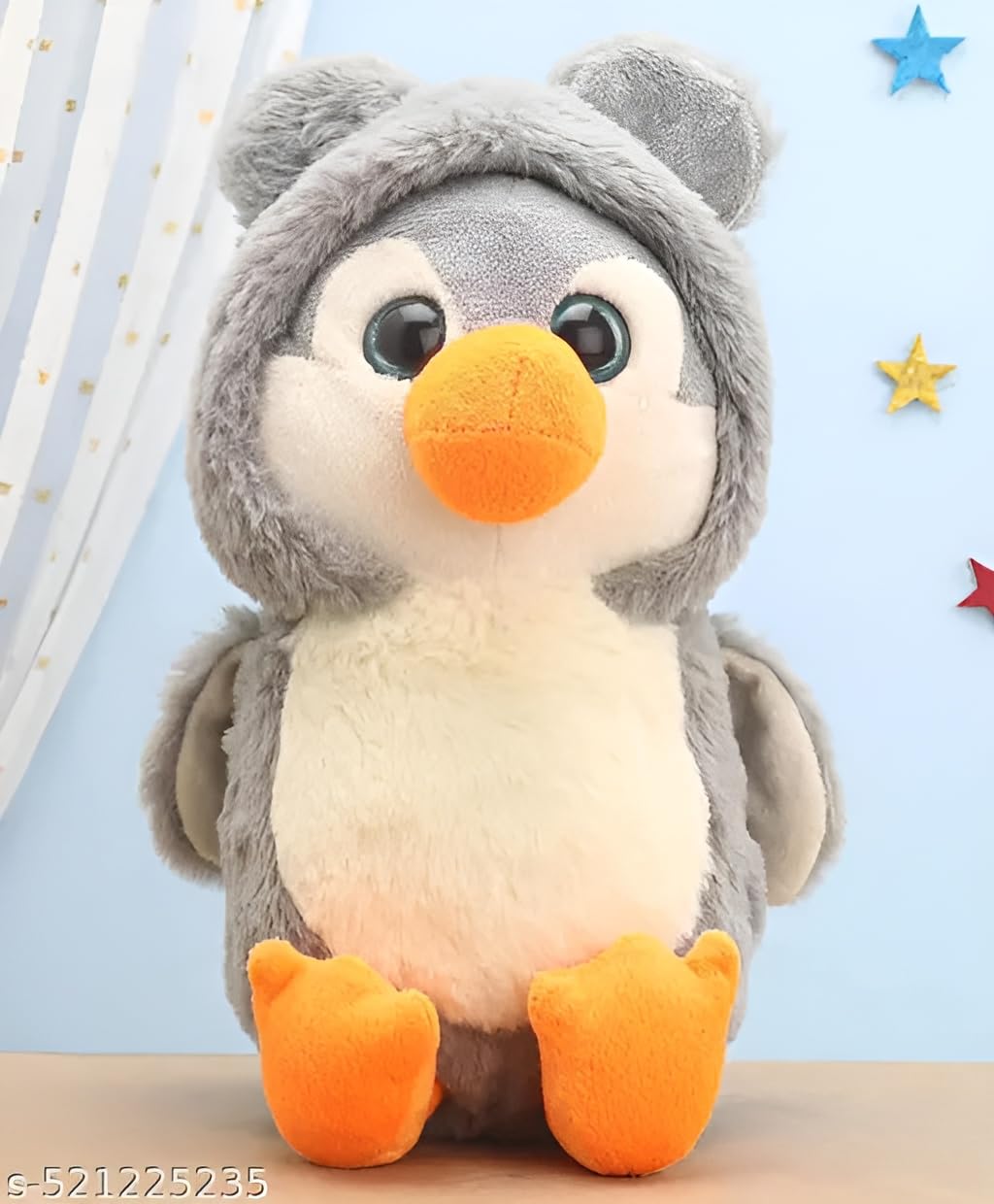 Adofi Hoodie Penguin Plush Toy – Soft & Cuddly Stuffed Animal for Kids, Adorable Penguin Stuffed Toy in Hoodie for All Ages