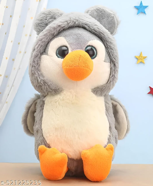 Adofi Hoodie Penguin Plush Toy – Soft & Cuddly Stuffed Animal for Kids, Adorable Penguin Stuffed Toy in Hoodie for All Ages