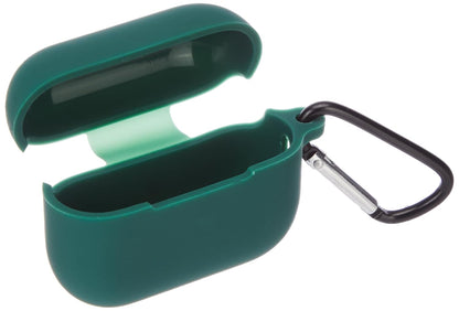 Dekoq Apple AirPods Pro, TWS Soft Silicone Pouch with Hook, 360 Degree Full Shock-Absorbing Protection (Green) (Cover Only)