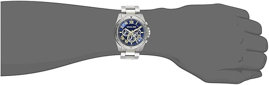 Analog Blue Dial Men's Watch Brecken Chronograph Blue Dial Men's Watch