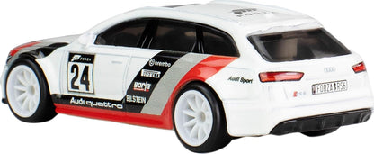Hot Wheels Premium Toy Car 17 Audi RS6 Avant, 1:64 Scale Die-Cast Replica from Popular Movie (Styles May Vary)