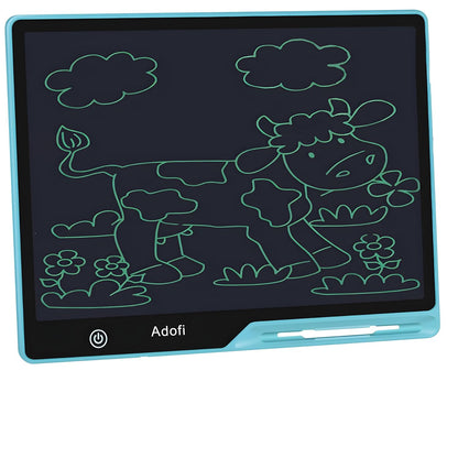 Adofi 20-Inchs LCD Writing Tablet for Kids, Rechargeable Drawing Board, Educational Travel Toys