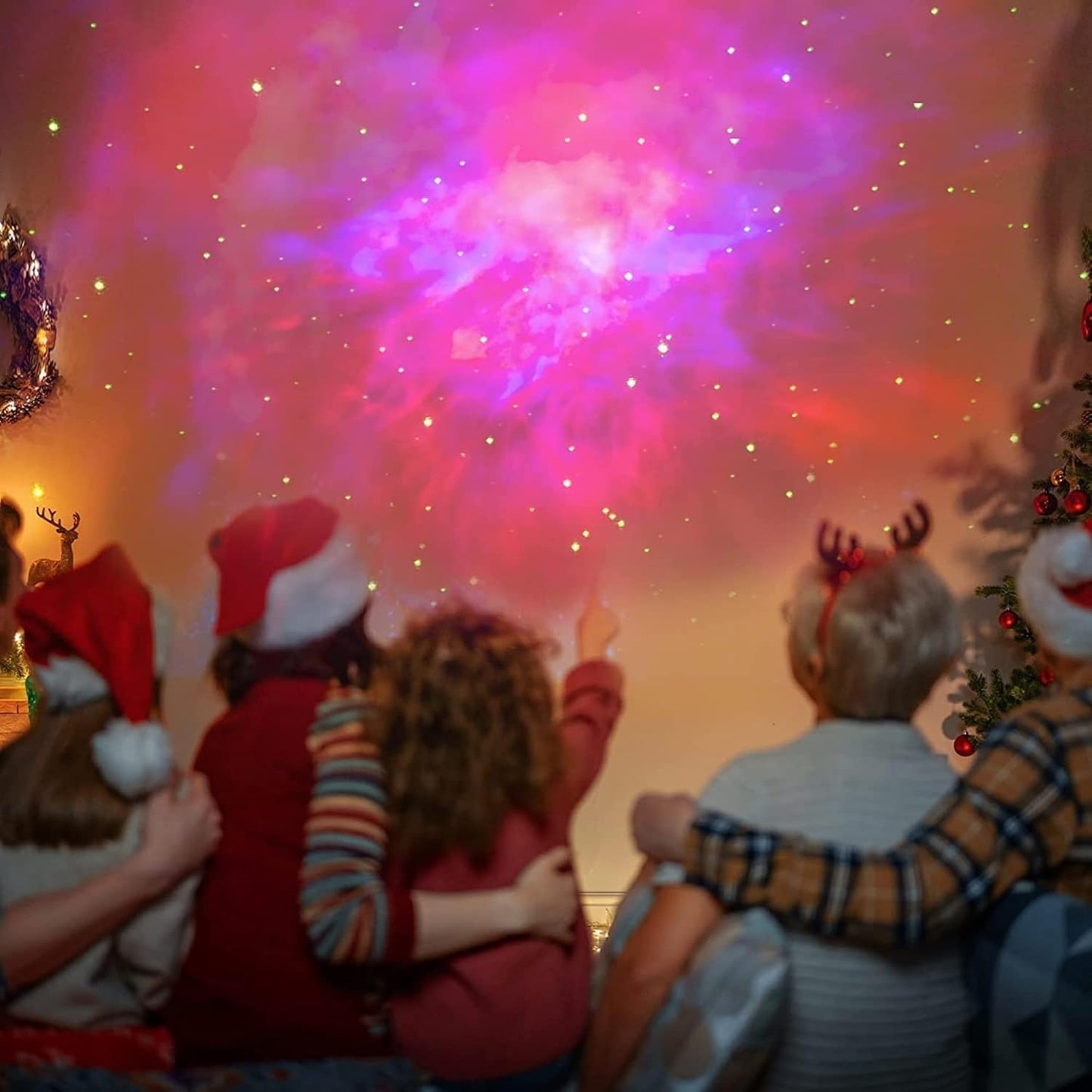 Astronaut Light Projector – 360° Galaxy Star Projector with Timer & Remote Control, Ideal for Bedroom Ceiling, Home Decor, and Parties (Corded Electric)