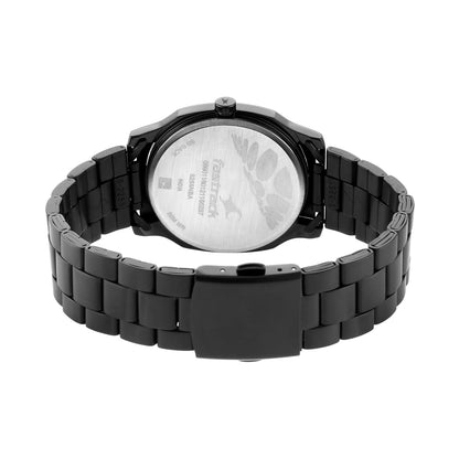 Trending Analog Black Dial Metal Strap Watch for Boys, Fastrack Casual Analog Black Dial Men's Watch