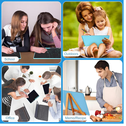 Adofi 20-Inchs LCD Writing Tablet for Kids, Rechargeable Drawing Board, Educational Travel Toys