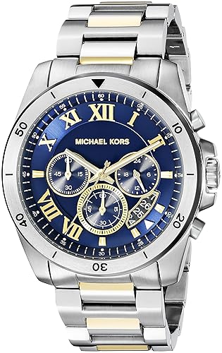 Analog Blue Dial Men's Watch Brecken Chronograph Blue Dial Men's Watch
