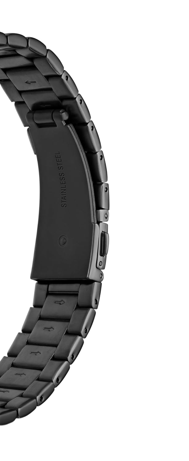 Trending Analog Black Dial Metal Strap Watch for Boys, Fastrack Casual Analog Black Dial Men's Watch