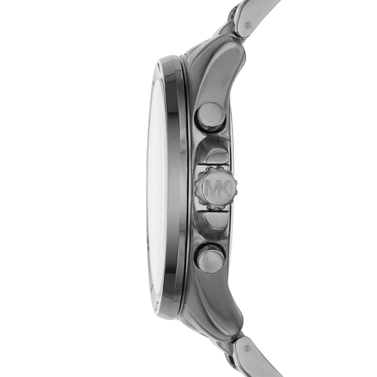 Analog Grey Dial Men's Watch, Brecken Gunmetal Tone Chronograph Men's Watch