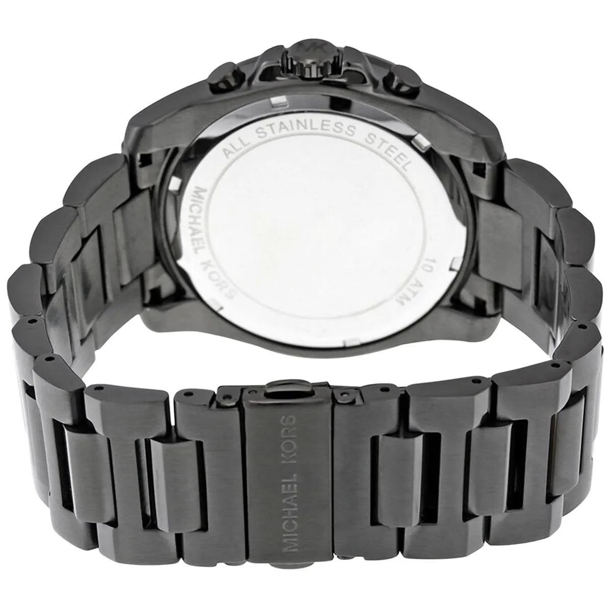 Analog Grey Dial Men's Watch, Brecken Gunmetal Tone Chronograph Men's Watch