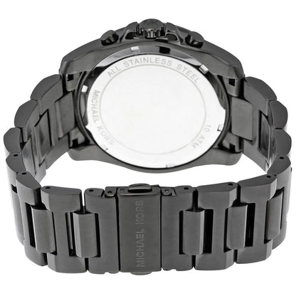 Analog Grey Dial Men's Watch, Brecken Gunmetal Tone Chronograph Men's Watch
