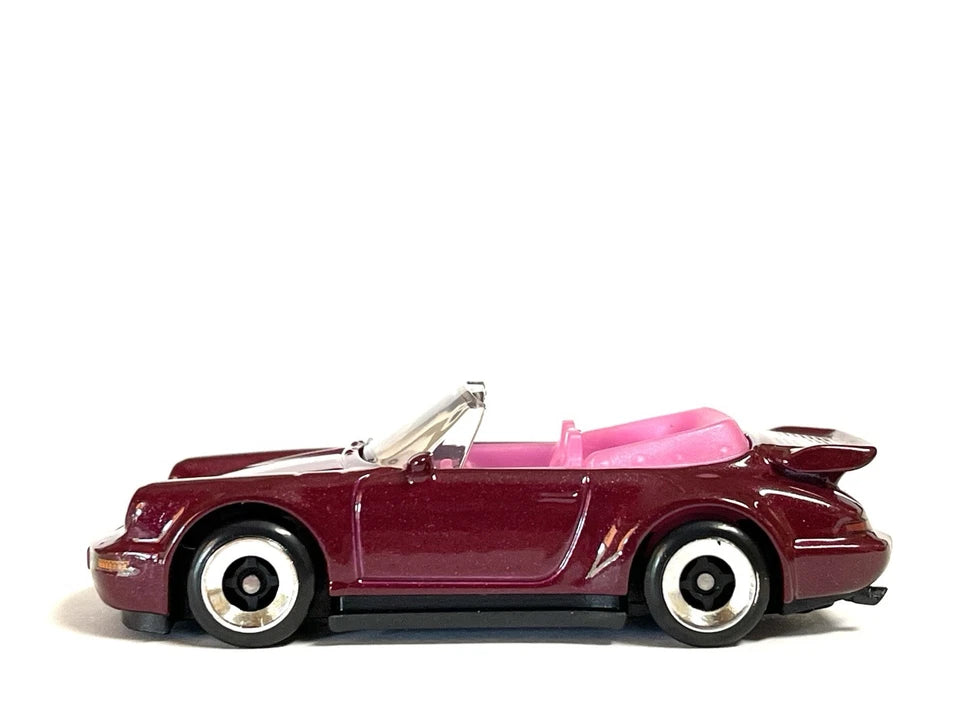 Hot Wheels 2025 Porsche 911 Torbo Cabriolet Then and Now Ages 3 and Up 239/250 (Wine)